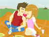 Picnic Kissing