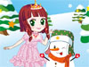 Princess And Snowman