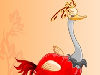 Ostrich Dressup