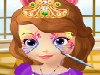 Princess Sofia Face Art