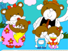 Bear Family Coloring